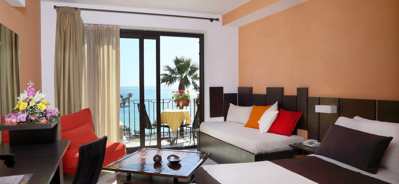 Hotel San Giovani - Sea View Junior Suite with Balcony - Giardini Naxos