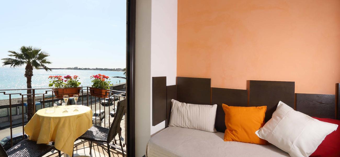 Hotel San Giovanni - Sea View Junior Suite with Balcony - Giardini Naxos
