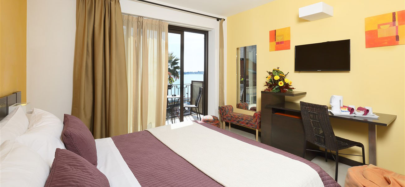 Hotel San Giovanni - Superior with Sea View and Balcony - Giardini Naxos